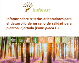 Informe sobre criterios orientadores para el desarrollo de un sello de calidad para plantón injertado (Pinus Pinea L.)